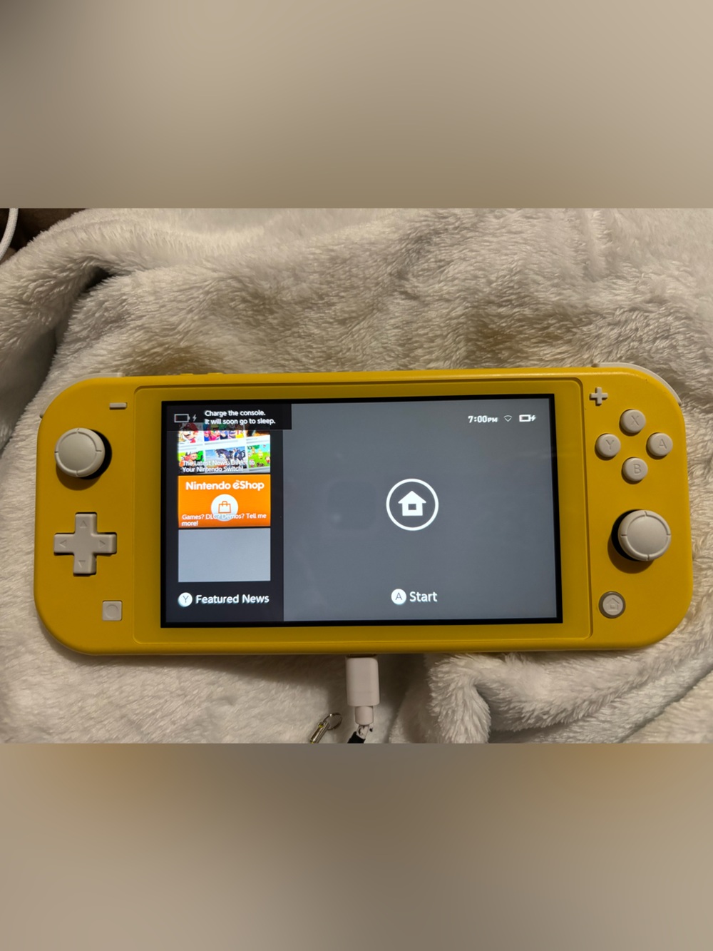 Nintendo Switch Lite Yellow Portable Gaming Console